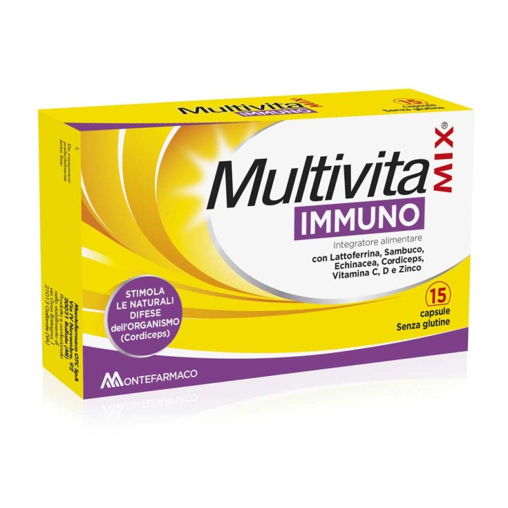 Multivita MIX® Immuno Montefarmaco 15 Capsule