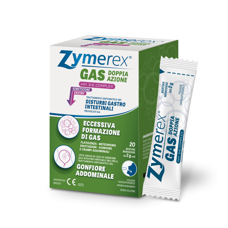 Zymerex Gas Doppia Azione S+E Complex 20 Bustine