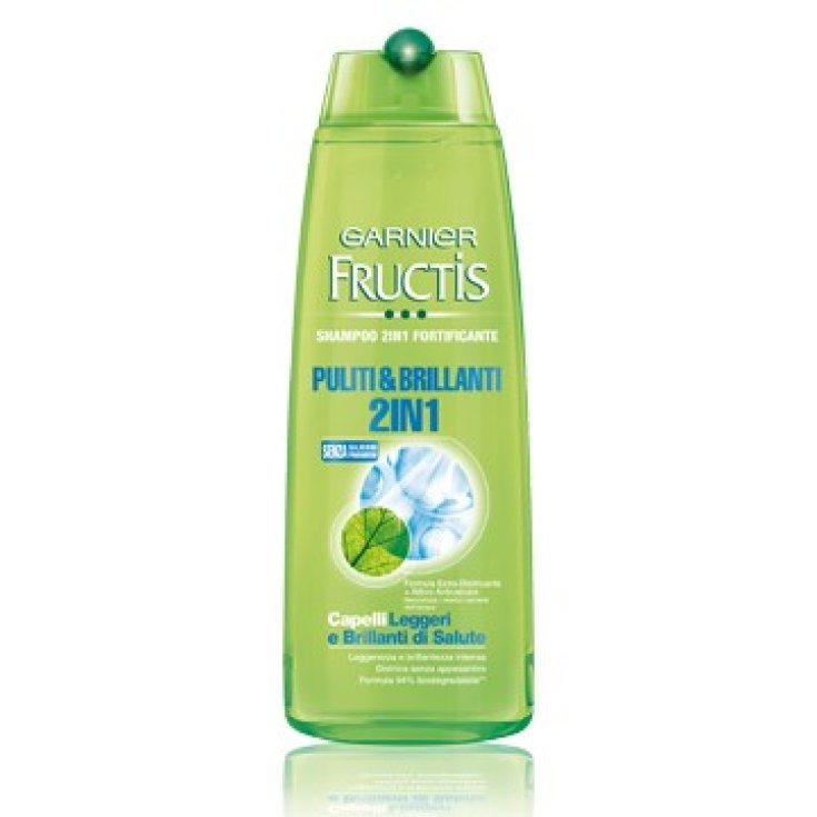 Fructis Puliti e Brillanti Shampoo 2 in 1 250ml