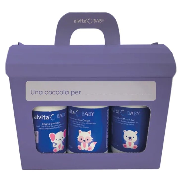 Cofanetto Natale Baby Alvita 3 Pezzi