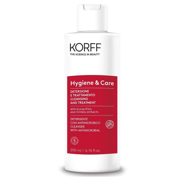 Detergente con Antimicrobico Hygiene & Care KORFF 200ml