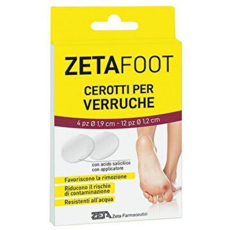 ZetaFoot Cerotti Per Verruche Assortiti Zeta Farmaceutici 16 Pezzi