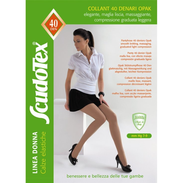 Collant 40 Opaco Nero 2 Scudotex® 460