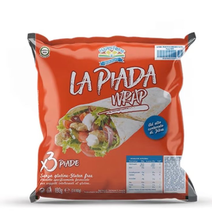 La Piada Wrap Happy Farm 3x60g