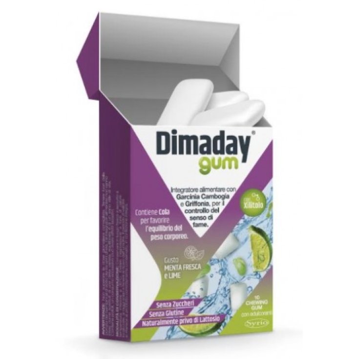 Dimaday® GUM Syrio 10 Chewing Gum