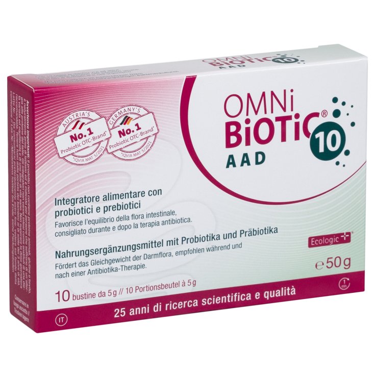 Omni-Biotic 10 AAD Allergosan 10 Bustine Da 5g