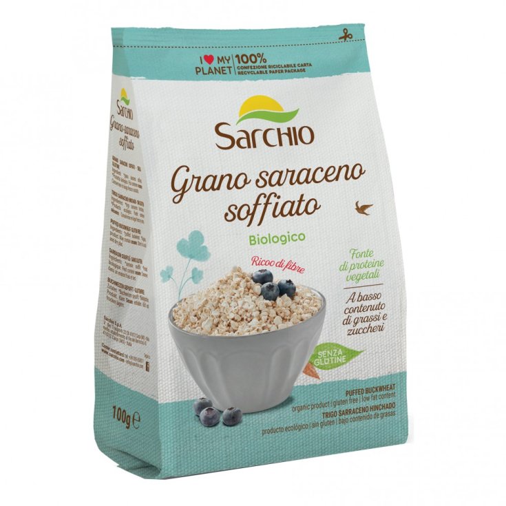 GRANO SARACENO SOFFIATO SARCHIO 100g