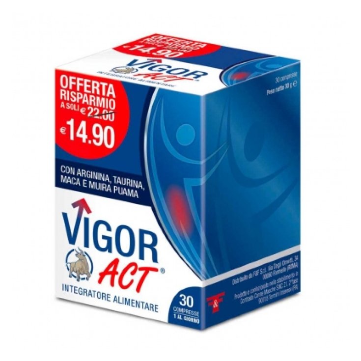 VIGOR ACT F&F 30 Compresse