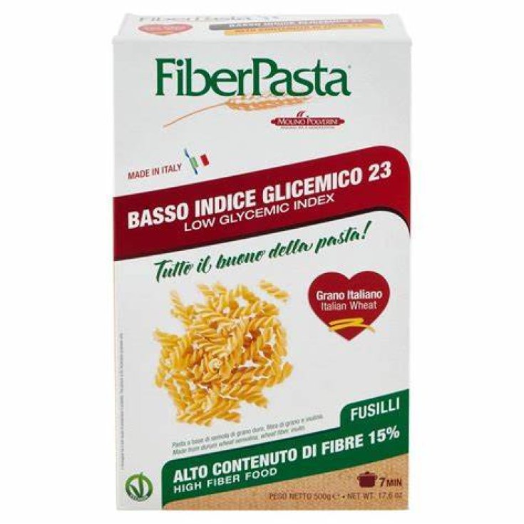 Fusilli Basso Indice Glicemico 23 FiberPasta 250g