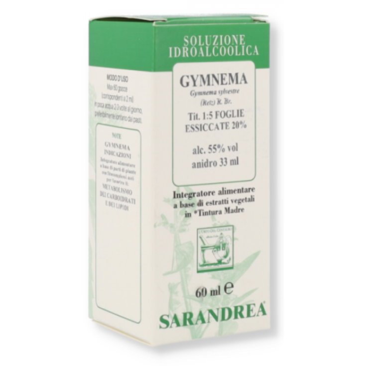 Gymnema Soluzione Idroalcolica Sarandrea 60ml