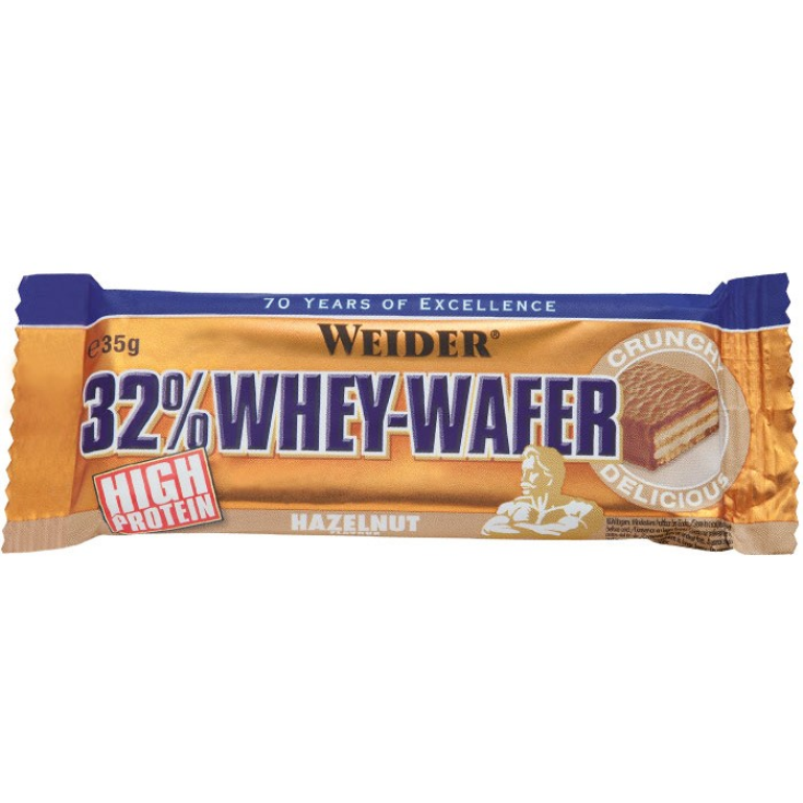 32% Whey-Wafer Hazelnut Weider 35g