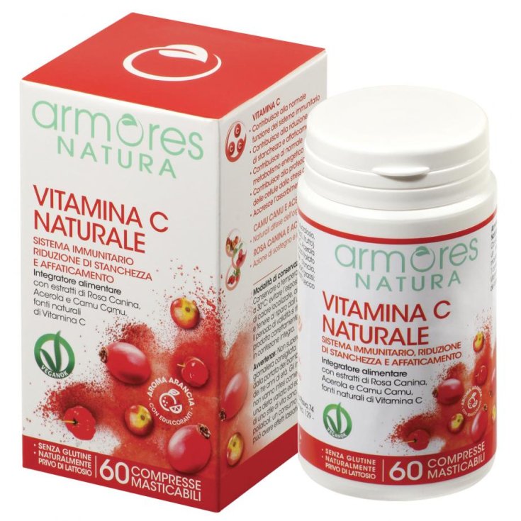 Vitamina C Naturale Armores Natura 60 Compresse Masticabili