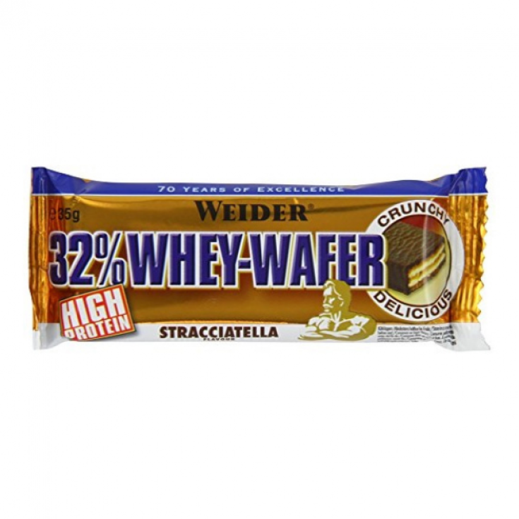 32% Whey-Wafer Stracciatella Weider 35g 