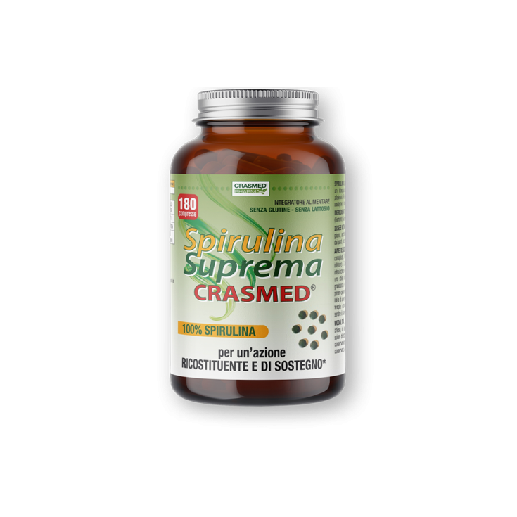 Spirulina Suprema Crasmed Pharma 180 Compresse