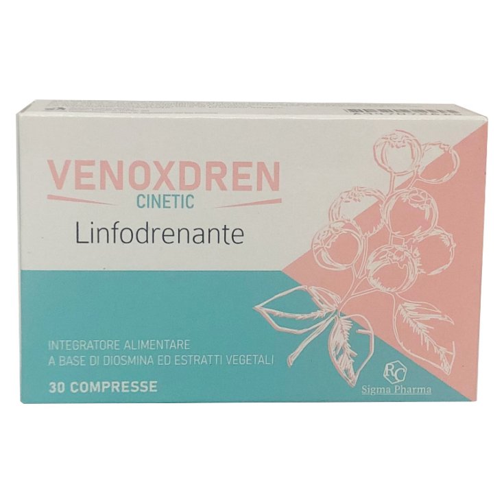 Venoxdren Cinetic Linfodrenante Sigma Pharma 30 Compresse