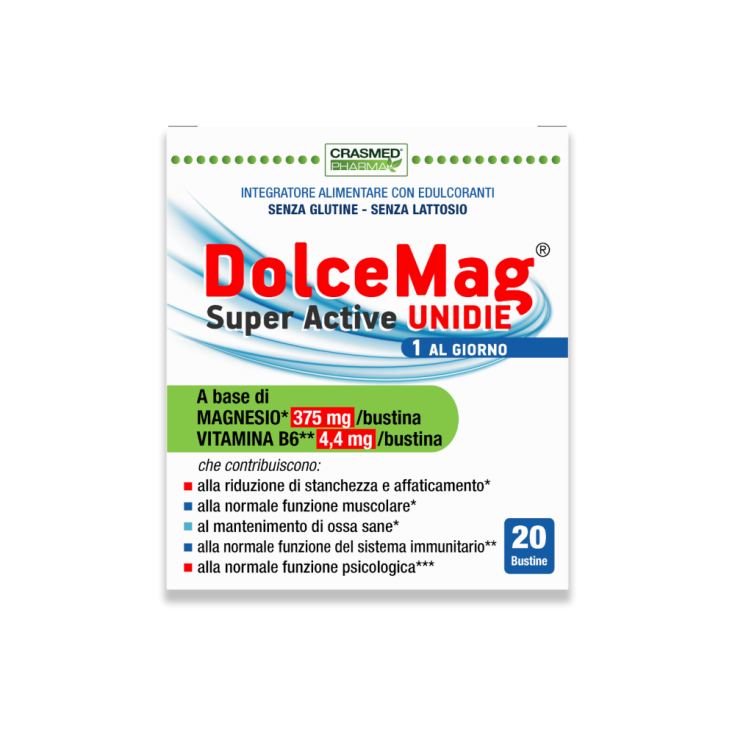 DolceMag® Super Active Unidie Crasmed Pharma 20 Bustine