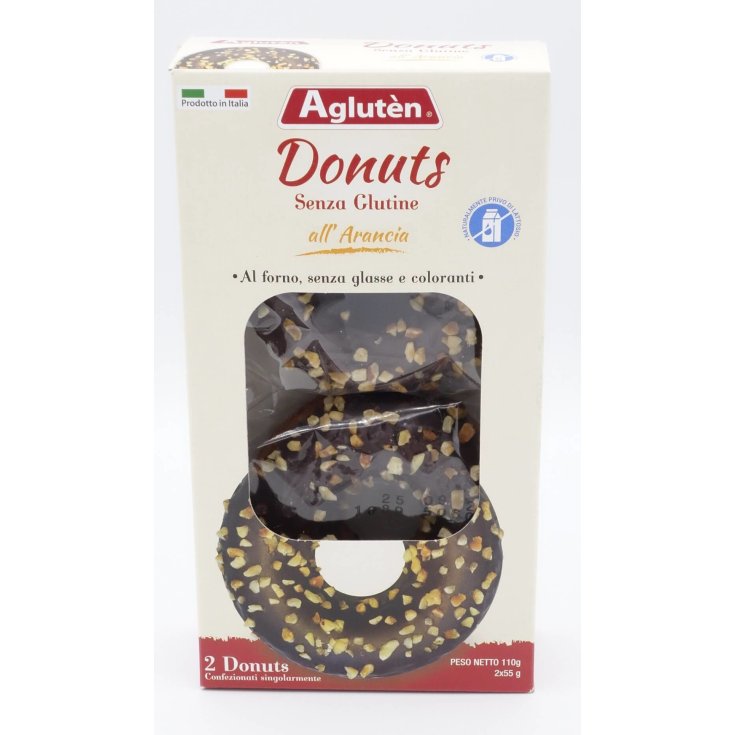 Donuts All'Arancia Aglutèn 2x55g