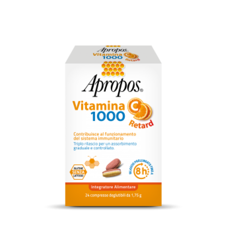 Apropos Vitamina C 1000 Retard 24 Compresse