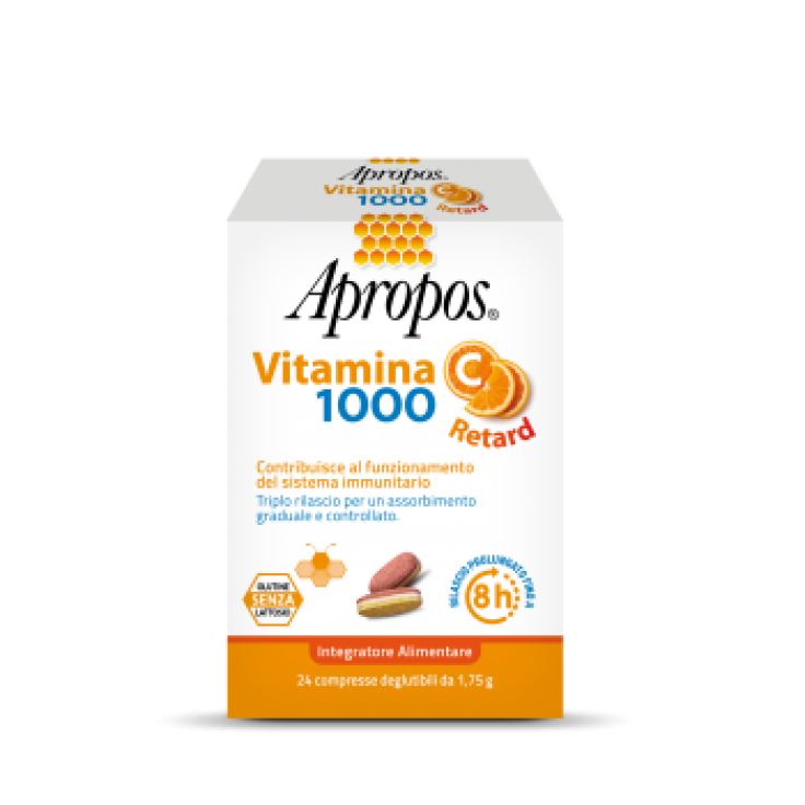 Apropos Vitamina C 1000 Retard 24 Compresse