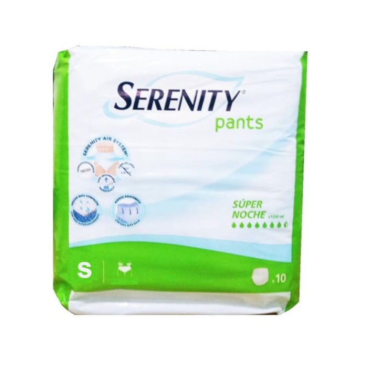 Serenity Soft Dry Sensitive Pants Super Taglia L 12 pezzi 