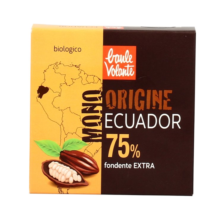 Cioccolato Extra Fondente 75% Baule Volante 60g
