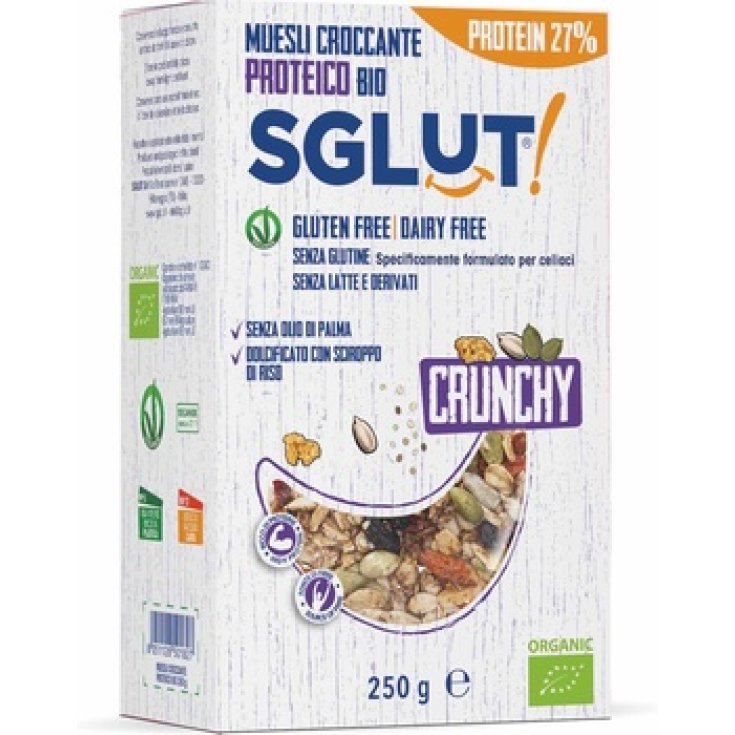 Crunchy Senza Glutine Proteico Bio Sglut® 250g