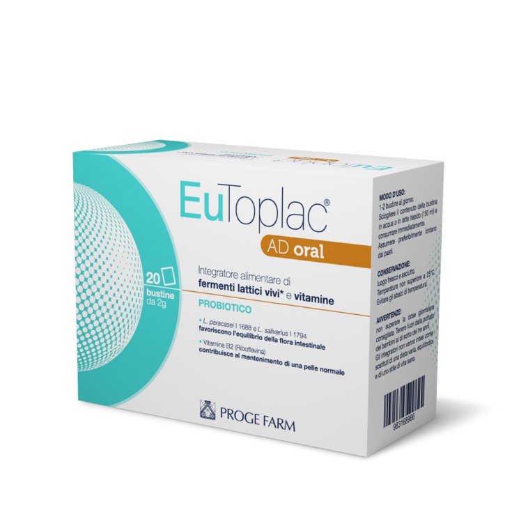 EuToplac AD Oral Proge Farm 20 Bustine