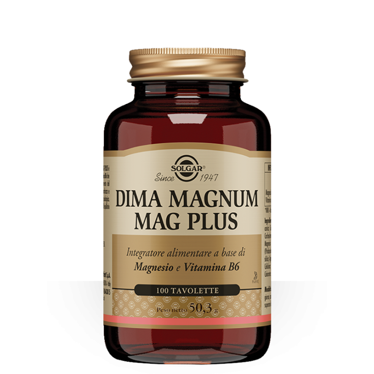 Dima Magnum Mag Plus Solgar 100 Tavolette