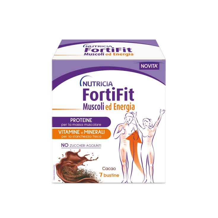 Fortifit Muscoli&Energia Cacao Nutricia 7 Bustine