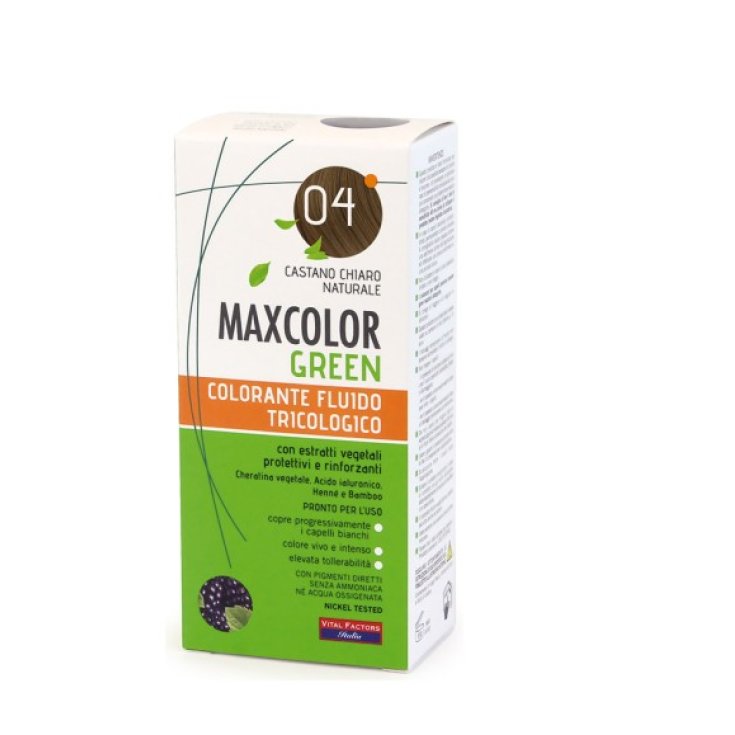MaxColor Green Vital Factor 04 Castano Chiaro Naturale