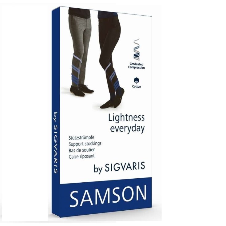SAMSON Gambaletto Sigvaris Marine Taglia 4