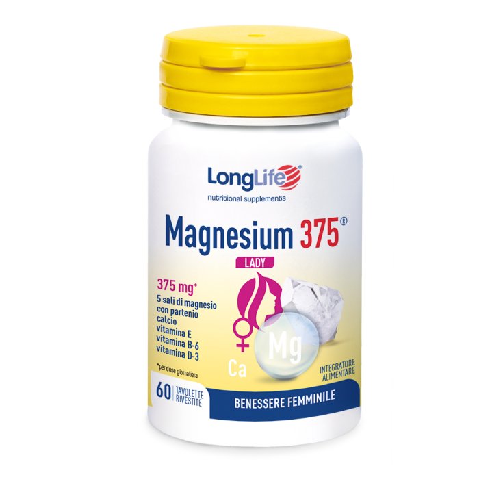 Magnesium LADY 375 LongLife 60 Tavolette Rivestite