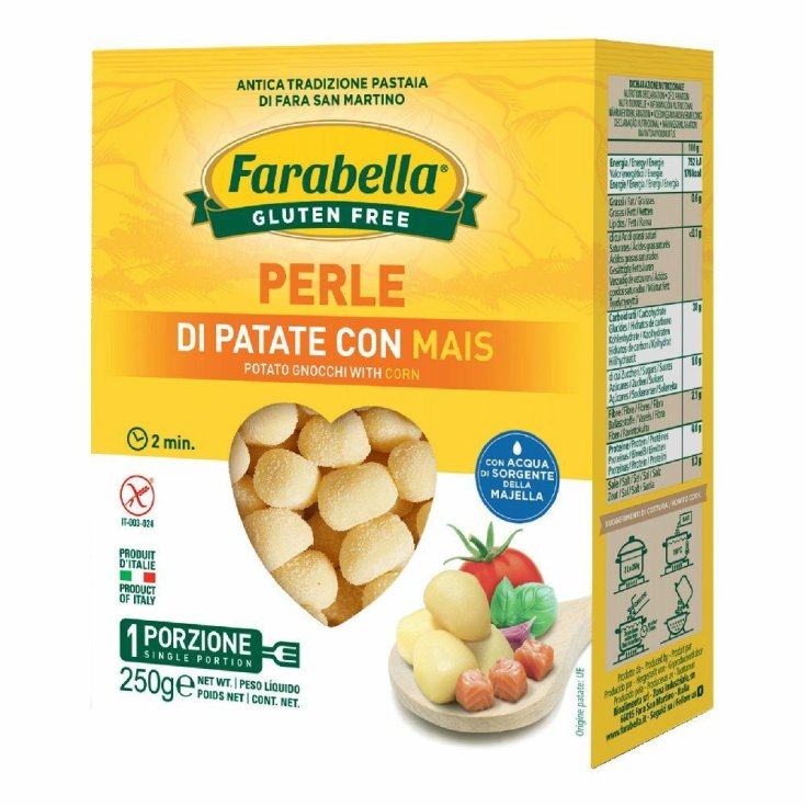 Perle di Patate con Mais Farabella 250g