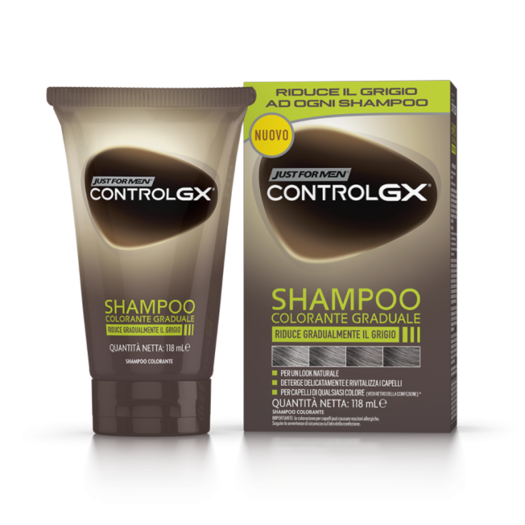 Control Gx Shampoo Colorante Graduale Just For Men 118ml