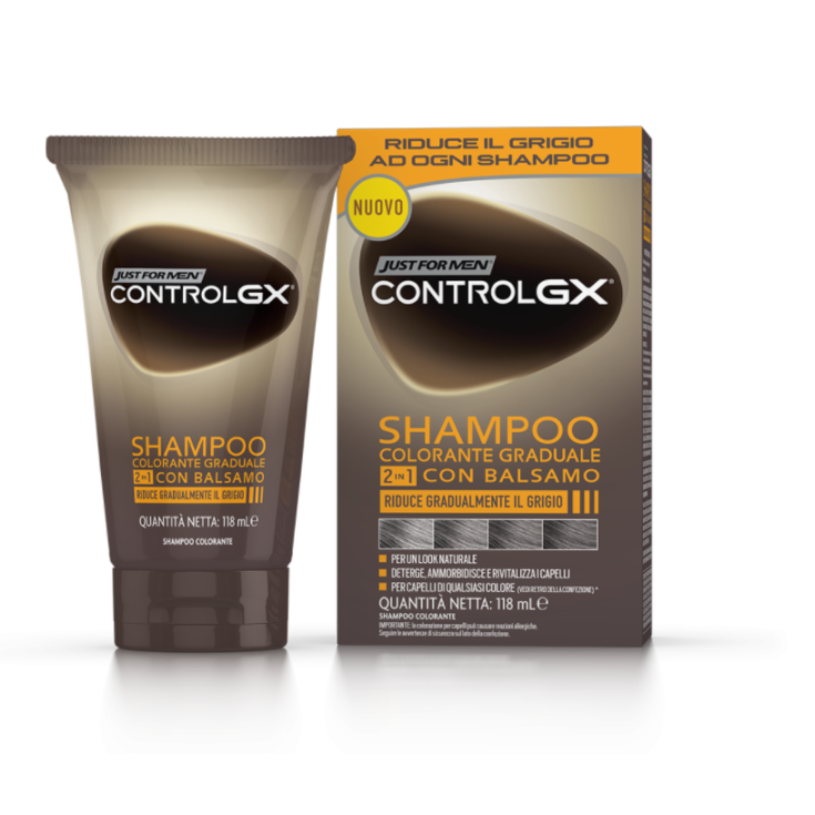 Control Gx Shampoo Colorante Graduale 2 In 1 Just For Men 118ml
