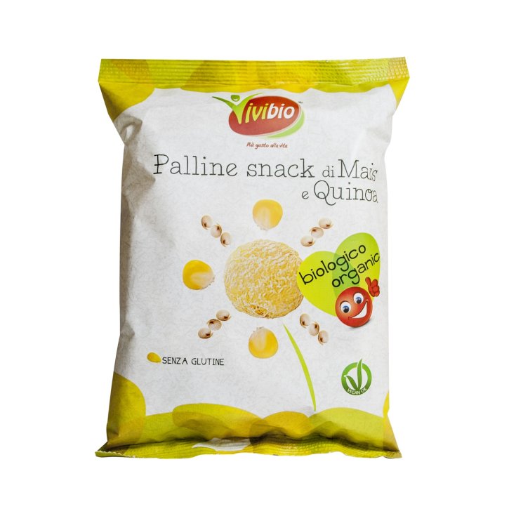 Palline Snack Mais E Quinoa Vivibio 40g