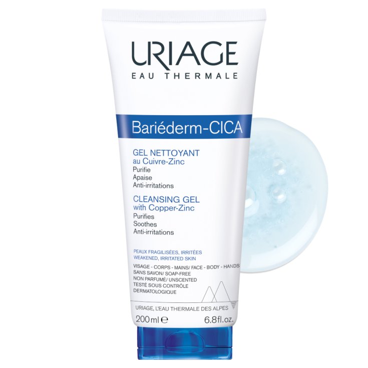 Bariéderm Cica-Gel Nettoyant Uriage 200ml