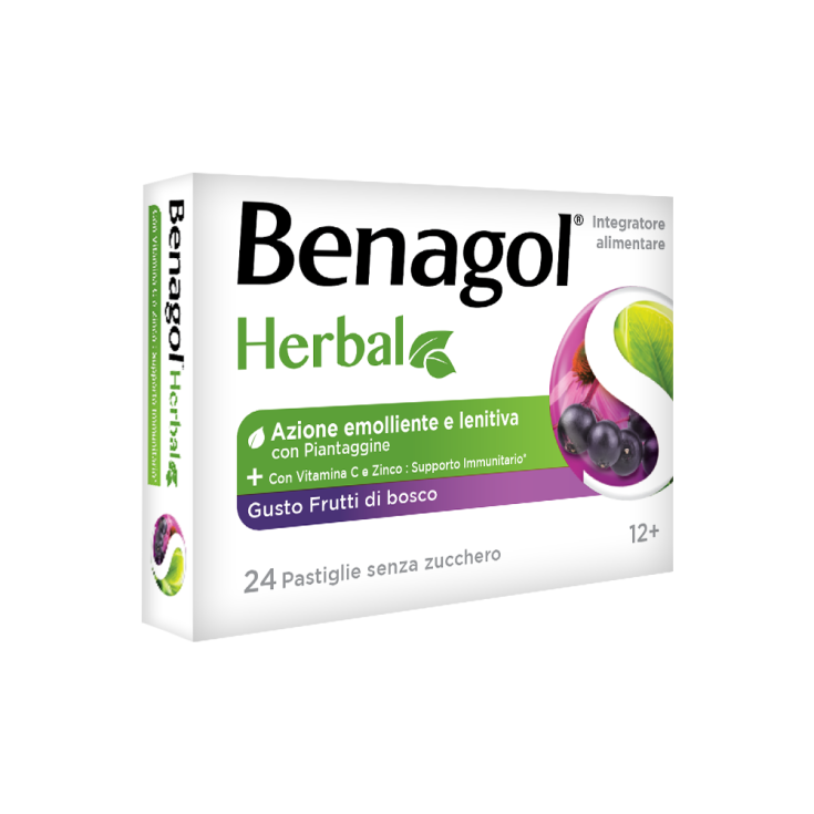 Herbal Frutti Di Bosco Benagol 24 Pastiglie