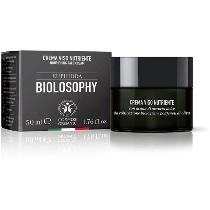 Biolosophy Crema Viso Nutriente Euphidra 50ml