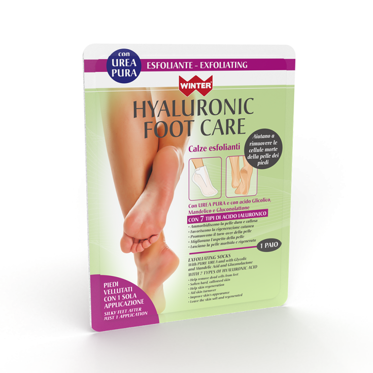 Calze Esfolianti Hyaluronic Foot Care Winter®