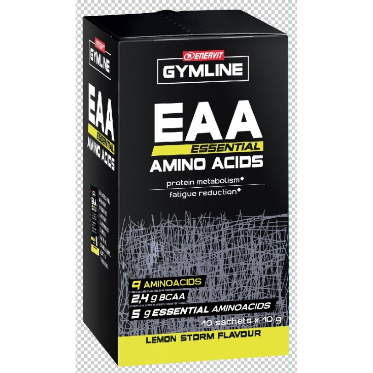 Gymline EAA Essential Amino Acida Lemon Storm Enervit 10x10g