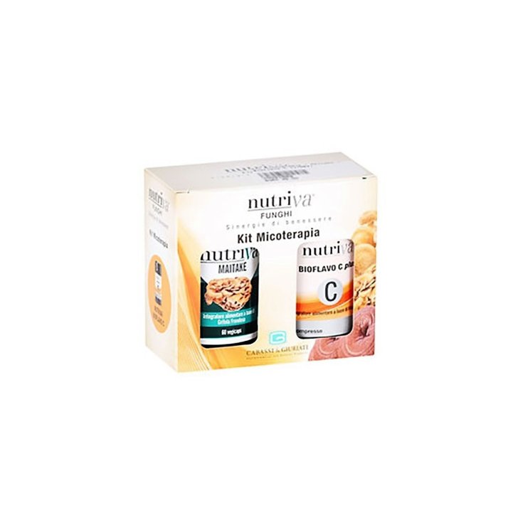 Nutriva® Kit Micoterapia Maitake+Bioflavo C Plus 2x60 Compresse