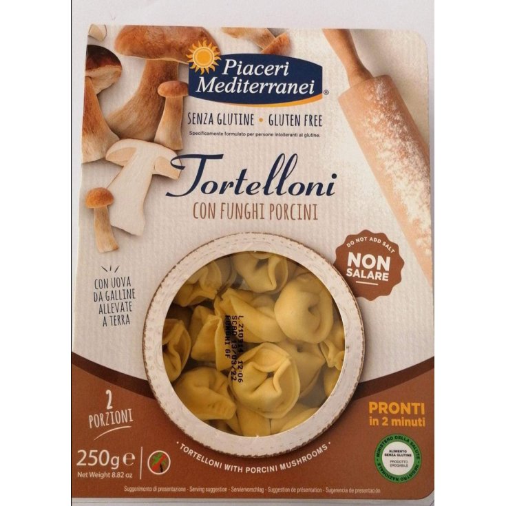 Tortelloni Ai Funghi Porcini Piaceri Mediterranei 250g
