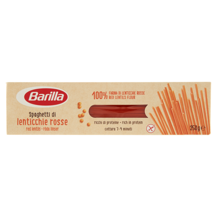 Spaghetti Di Lenticchie Rosse Barilla 250g