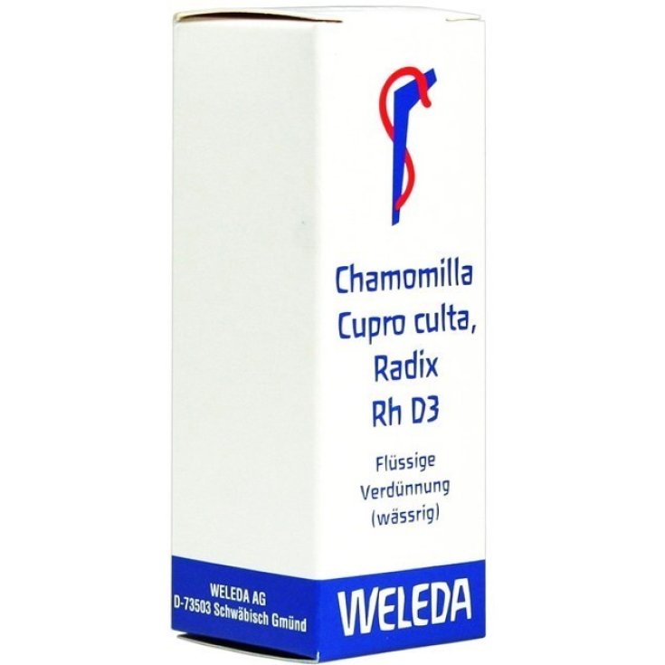 Chamomilla Cupro Culta Radix Rh D3 Weleda 20ml