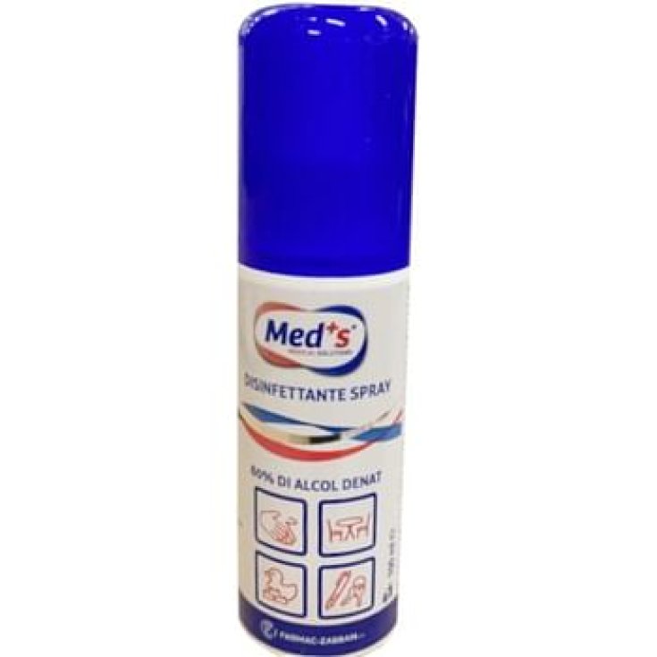 MED'S Disinfettante 80% Spray Senza Gas 100ml