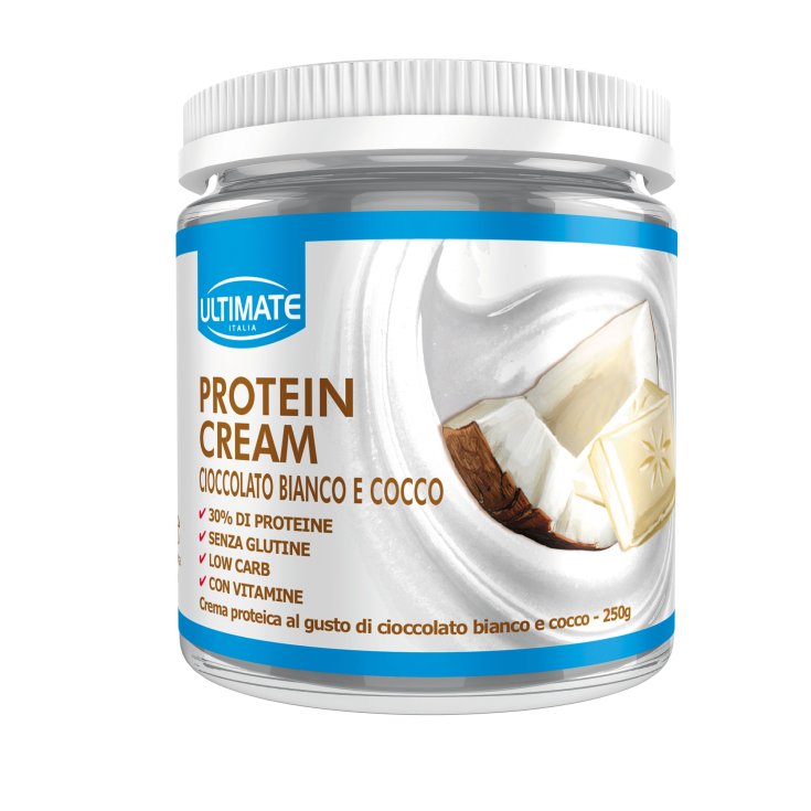 Protein Cream Vegan Cioccolato Bianco-Cocco Ultimate 250g