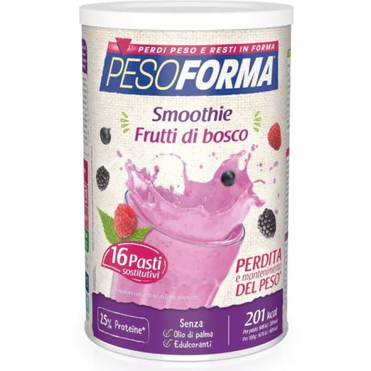 PESOFORMA Smoothie Frutti di Bosco 16 Pasti 436g