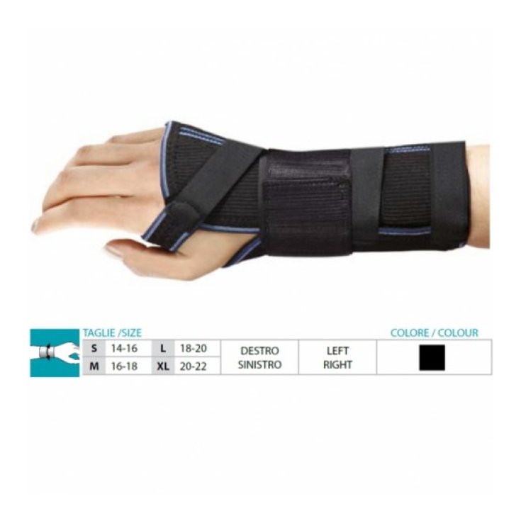 ORIONE 225 Polsiera Steccata SAFTE Nero Sinistro Taglia S