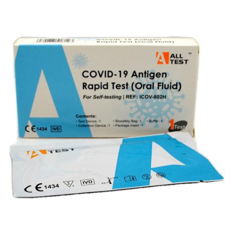 ALLTEST COVID-19 Antigen Rapid Test (Oral Fluid) 1 Test
